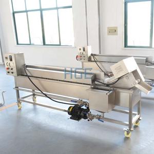 Patates cipsi fritöz sürekli konveyör bant fritöz meatball kızartma makinesi için nugget - Product Image 5