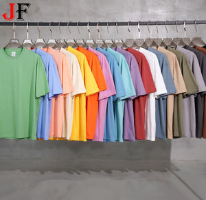 Camiseta de Cuello Alto para Hombre, 100% Algodón, 270 GSM, de Alta Calidad, Tallas Grandes, Color Negro, OEM/ODM - Product Image 1