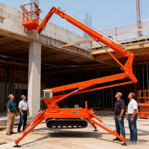 High Qu Ty 16M Mesas elevadoras autopropulsadas articuladas de alto rendimiento Cesta económica Elevador de pluma eléctrico - Product Image 4