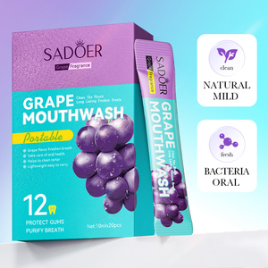 Collutorio Liquido Probiotico OEM SADOER all'Ingrosso, Gusti alla Frutta, Sbiancante per Denti, Prodotto per l'Igiene Orale, Formato da Viaggio Portatile - Product Image 2