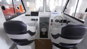 Crucero Versátil de Aleación de 6.25m con Certificación CE - 150HP, Cabina Personalizada, Consola Central - Product Image 5