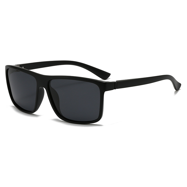 Men's New Fashion Comfortable Black Elastic Sports-Style Polarized Sunglasses High for Driving Fishing Sunglasses