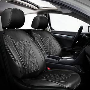 <span class=keywords><strong>Coprisedili</strong></span> Personalizzati per Interni Auto, Set Completo <span class=keywords><strong>in</strong></span> <span class=keywords><strong>Pelle</strong></span> per Tutte le Stagioni, Protezione Sedili Auto - Product Image 3