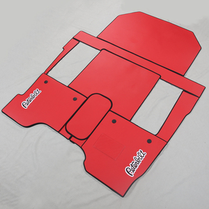 พรมปูพื้นภายในรถบรรทุกหนัง Nappa หรูหราออกแบบโลโก้ได้ตามต้องการเหมาะสำหรับ peterbilt 579 2008-2025 - Product Image 4