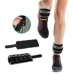 YX1kg 2kg <span class=keywords><strong>5kg</strong></span> 10kg 20kg Ensemble de poids ajustables personnalisables pour fitness, sacs de sable, poids pour bras, jambes, poignets et chevilles - Product Image 1