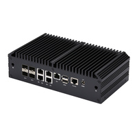 KANSUNG K20331G9 Denerton Procesador Atom C3758R Procesador de 8 núcleos 2 DDR4 4*10G SFP + 5*2,5G LAN Fanless Firewall Mini PC