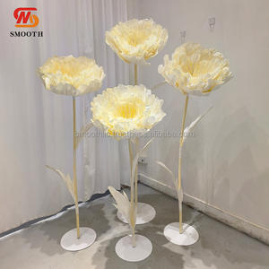 Flores Gigantes de Papel para Decoración de Bodas, Camino de Flores para Eventos, Decoración de Pasillos para Fiestas - Product Image 6