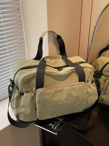 Unisex Nylon Duffel Bag 36-55L Waterproof Zipper Closure Soft Handle Travel Gym Use - Product Image 5