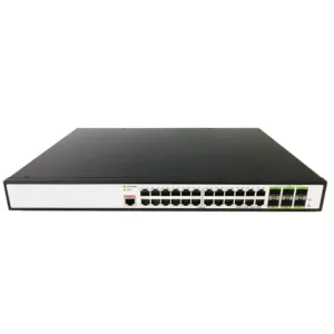 24 port 2.5Gb multi-gigabit network hub managed 6-Port 10G SFP metal Ethernet switch