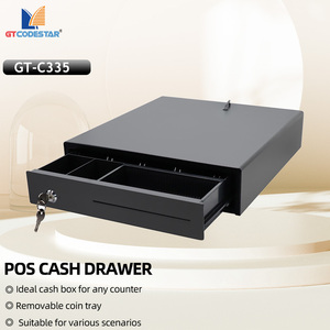 Gtcodestar ngăn kéo tiền mặt GT-C335 nhựa trường hợp hộp RJ11 RJ12 điện tiền mặt Locker đăng ký ngăn kéo cho siêu thị - Product Image 1