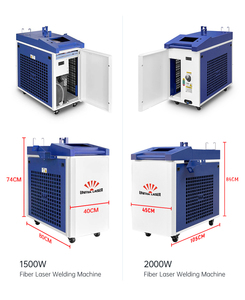 Máquina de Soldadura Láser de Fibra 1500W 2000W 3000W, Máquina de Limpieza y Soldadura Láser con Pistola Manual para Soldadores de Aluminio/Cobre - Product Image 5