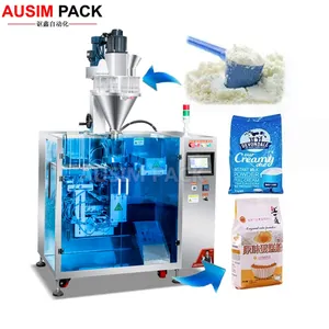 New China Manufacturer Zipper Bag Packaging Machine Protein Powder Packing Machine Albumen Powder Packing Machine