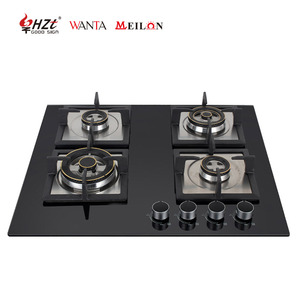 <span class=keywords><strong>Estufa</strong></span> de Gas de Vidrio Templado de Cuatro Quemadores, Fabricada en China, la <span class=keywords><strong>Mejor</strong></span> Oferta en Electrodomésticos de Cocina - Product Image 1