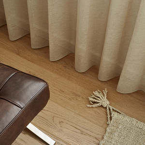 Rideau transparent sur mesure, rideaux blancs intelligents très populaires pour le salon, prix de gros d'usine - Product Image 5