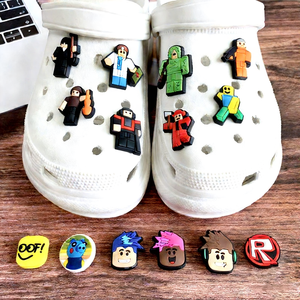 Dijes para Zapatos <span class=keywords><strong>Roblox</strong></span> con Diseño Nuevo 2026, Decoración de Hebilla de Zapatos Desmontable con Robot de Dibujos Animados para DIY - Product Image 3