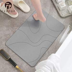 סופר מים סופג מקלחת מחצלת חומר יבש באופן מיידי אבן עיצוב זמין למכירה - Product Image 4