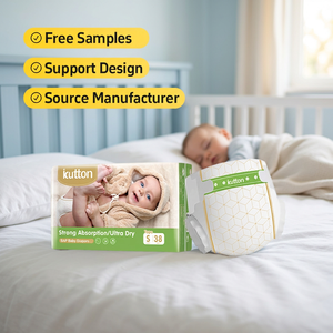 Wholesale Price Baby <strong>Pampering</strong> Hot Selling Hygiene Products Super Absorption Overnight Use Disposable Diapers Baby Diapers - Product Image 1