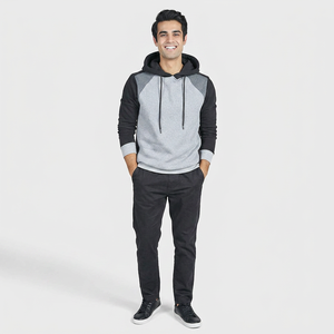 Sweat-shirts à capuche en coton mélangé sur mesure avec logo personnalisé, sweat-shirt léger pour homme, sweat-shirt personnalisé à prix avantageux - Product Image 1