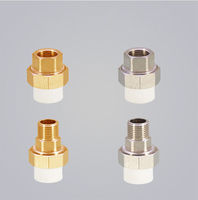DN20x1/2 25x3/4 32x1 prix d'usine PPR filetage mâle adaptateur de prise Union connecteur de tuyau d'eau tuyau PE