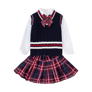 Удобная школьная форма из ткани, Модная японская сексуальная школьная униформа для студенток