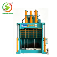 Presse à balles verticale pour carton, compacteur de déchets, presse à balles pour plastique, machine de pressage de canettes, presse hydraulique pour ferraille