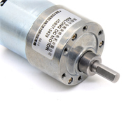 Motor DC Brushless JGB37-3429 12V/24V Magnet Permanen Kipas 6mm Rendah Kebisingan Poros Tunggal untuk Rumah Pintar, Robot, Sepeda Listrik, Perahu 37mm
