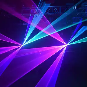나이트 클럽 무대 조명을위한 파티 KTV 바 효과 조명 프로젝터 풀 컬러 RGB 무대 디스코 레이저 조명