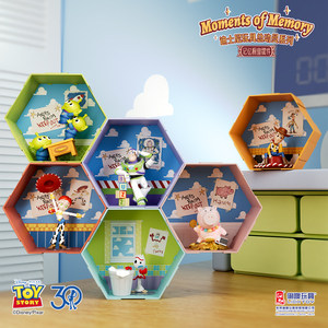 HOLLYBOX DSN <span class=keywords><strong>Toy</strong></span> <span class=keywords><strong>Story</strong></span> Window Memory Series Blind Box Figurine avec Buzz Lightyear et les personnages <span class=keywords><strong>Alien</strong></span> - Product Image 2