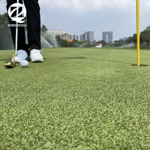 QINGZHOU S003 Mini Putting Golf Green Césped <span class=keywords><strong>artificial</strong></span> para exteriores de alta densidad - Product Image 2