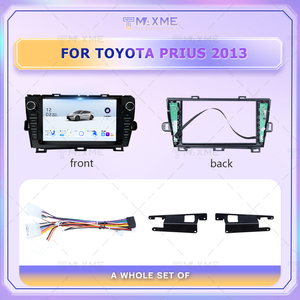 Maisimei 9 inci untuk Toyota Prius 2013 bingkai dasbor mobil untuk Toyota Prius 2013 RHD bingkai dasbor navigasi Kit - Product Image 5
