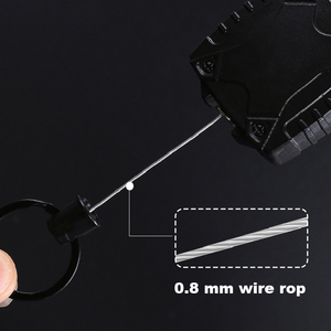 Roust Creatieve Intrekbare Puller Eenvoudig Gebruik Outdoor Accessoire Voor Bergbeklimmen Werk Certificaat Badge Houder Anti-Verlies Sleutel - Product Image 5