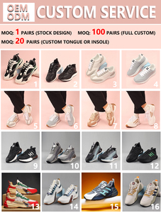 Thời Trang Phụ Nữ Của Giản Dị Giày Thoáng Khí Chất Lượng Cao Chiều Cao Tăng Chunky Đi Bộ Giày Nữ Hợp Thời Trang Giày Thể Thao - Product Image 2