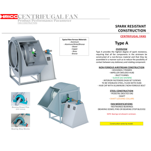 Hoge Temperatuur Bestendige En High-Power 4-72 Voorwaarts Gebogen Industriële Centrifugaalventilator - Product Image 6