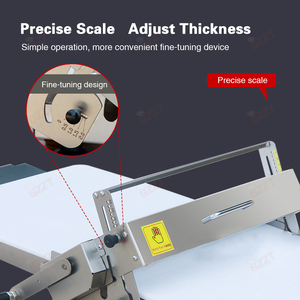 Laminadora de Masa Manual de Acero Inoxidable 304 Nueva a Bajo <span class=keywords><strong>Precio</strong></span> para Panadería, Croissants, Pasteles y <span class=keywords><strong>Pan</strong></span> con Alta Productividad - Product Image 6