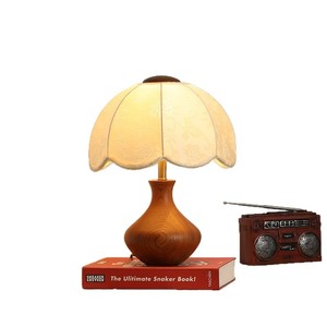 <b>Table</b> Lamp Solid Wood E26 LED Eye Caring For Bedroom Living Room Study - Product Image 5