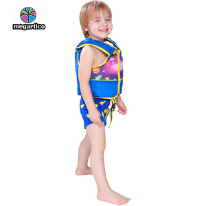Chaleco de flotación para natación para niños, traje de flotación de espuma 50n, diseño de dibujos animados para niños de 4 a 6 años, equipo de seguridad para deportes acuáticos - Product Image 4