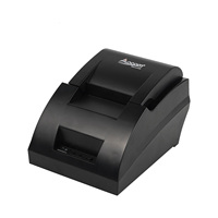 Imprimante thermique de reçus portable mini de bureau OMCOM OCPP-58H 58 mm USB POS Nano Imprimante Garantie 1 an Stock 50KM Petite note