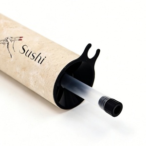 Biodegradable Food Safe Push Pop up <b>Container</b> Custom Cylinder Paper Tube Box Food Grade Sushi Roll Cake Dessert Packaging - Product Image 2