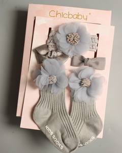 Commercio all'ingrosso Dei Capretti Dei Bambini Archi Dei <span class=keywords><strong>Capelli</strong></span> Clip di Fascia Calzini Set Pastello Del Bambino <span class=keywords><strong>Accessori</strong></span> Per <span class=keywords><strong>Capelli</strong></span> Set per il Bambino Delle Ragazze Dei <span class=keywords><strong>Capelli</strong></span> Della Decorazione Dolce - Product Image 3