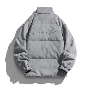 Nouvelle veste d'hiver chaude pour homme 2026 avec fermeture éclair, style décontracté, coupe-vent, en duvet - Product Image 4