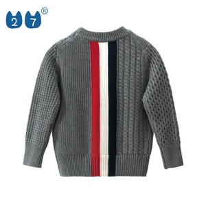 Marque de mode 100% Fil de coton Décontracté <span class=keywords><strong>Pull</strong></span> Épais Garçons Vêtements D'hiver - Product Image 2