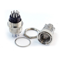 Connecteur d'alimentation métallique GX12 4 broches mâle/femelle GX12-2P GX12-3P GX12-4P GX12-5P GX12-6P GX12-7P M12-2 M12-3 M12-4 M12-5 M12-6 M12-7