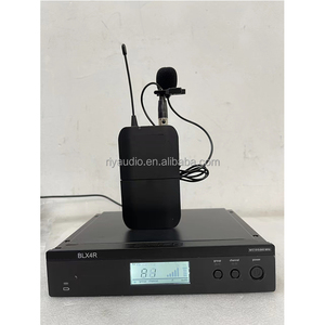 Micrófono Inalámbrico UHF Profesional BLX4R de 1 Canal, Micrófono de Mano para Karaoke, Micrófono de Solapa y de Diadema para Iglesia - Product Image 4