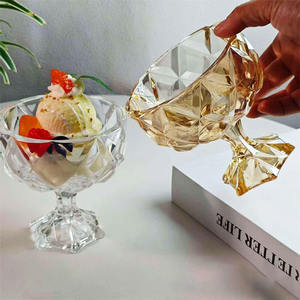Ensemble de bols en verre pour crème glacée et desserts, verre sodocalcique, six pièces, capacité de 300 ml, résistant aux hautes températures, <span class=keywords><strong>sans</strong></span> poignée - Product Image 5