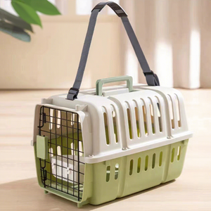 Sıcak satış büyük uzay köpek taşıyıcı kafes küçük fabrika doğrudan güçlü sızdırmazlık havayolu onaylı köpek taşıyıcı tekerlekler hava kutusu ile - Product Image 1