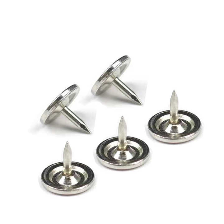High quality round head stainless steel alloy polished thumbtack thumb
