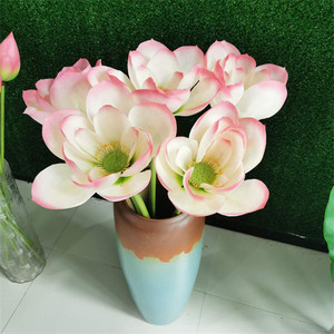 E07348 Parco Decorazione di Cerimonia Nuziale 3D Plastica Fiore di Loto Faux Pianta Giglio di Acqua di Loto Artificiale <span class=keywords><strong>Fiori</strong></span> per <span class=keywords><strong>le</strong></span> Decorazioni del Giardino - Product Image 6