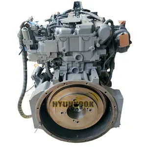 Hyunkook inşaat makine parçaları kullanılan/yeni motor tertibatı 4HF1 4HE1 4HK1 4HG1 4JB1 4JA1 motor