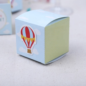 Hot Air Balloon scatola di Caramella di Cerimonia Nuziale festa di Compleanno Del Bambino Doccia Favore scatole di cioccolatini - Product Image 5