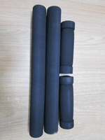 Lot de 4 poignées antidérapantes en éponge noires pour VTT et vélo de plage – Accessoires de guidon de vélo